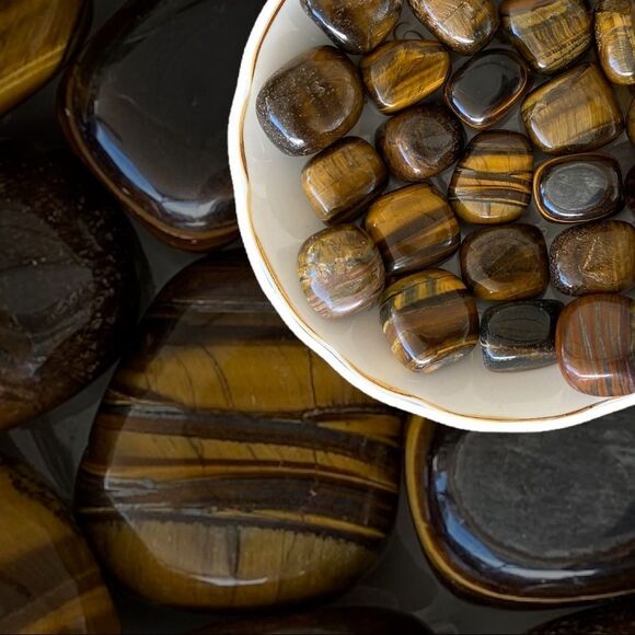 Tigers Eye Tumbles - Picture 1 of 3